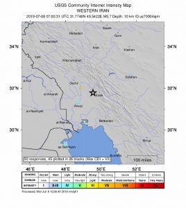 terremoto iran