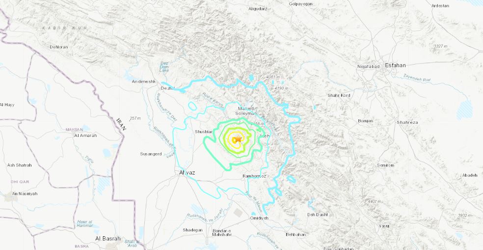 terremoto iran