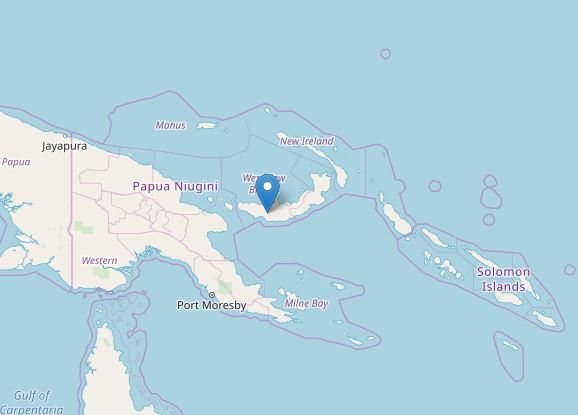 terremoto papua nuova guinea