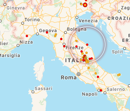 terremoto senigallia