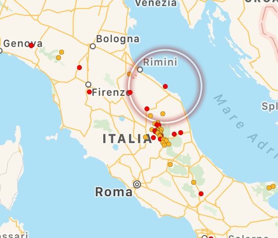 terremoto senigallia