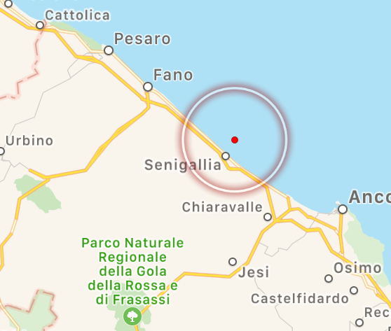 terremoto senigallia