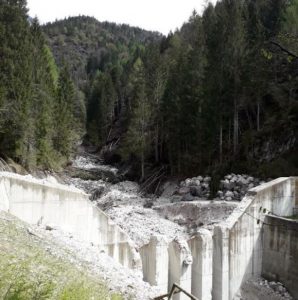 torrente Rudan, in Comune di Vodo di Cadore