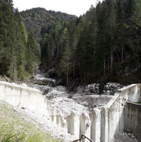 torrente Rudan, in Comune di Vodo di Cadore