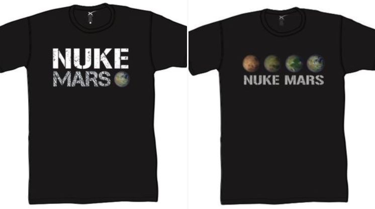 Elon Musk bombardare Marte