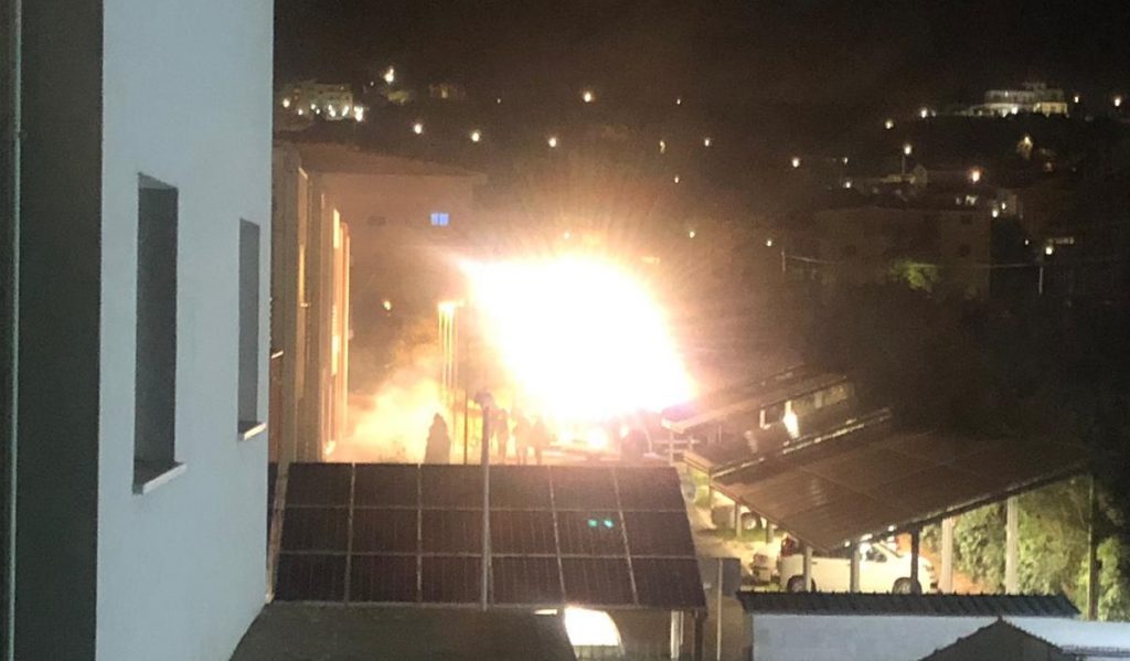 Incendio al laboratorio chimico del Dipartimento Arpacal di Catanzaro
