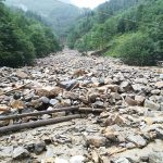 Maltempo Piemonte: nubifragio nel Verbano, frana in alta Val Cairasca travolge un ponte [GALLERY]