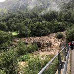 Maltempo Piemonte: nubifragio nel Verbano, frana in alta Val Cairasca travolge un ponte [GALLERY]