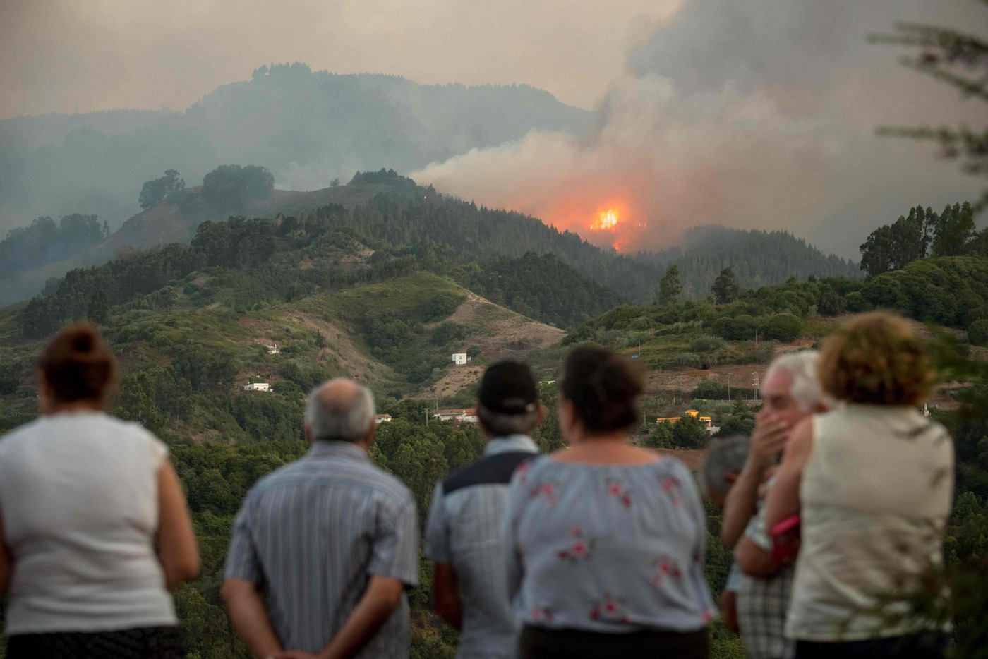 Spagna, vasto incendio a Gran Canaria