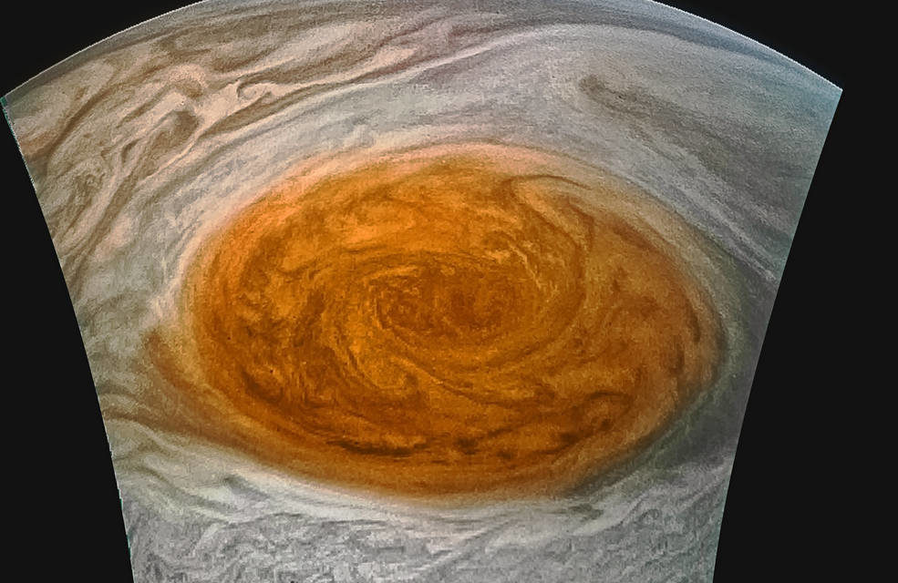 giove grande macchia rossa