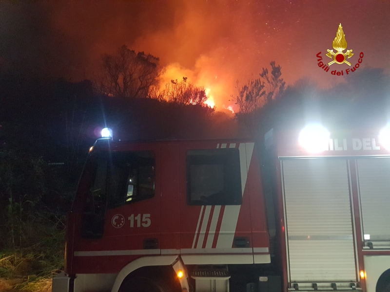 incendio lipari