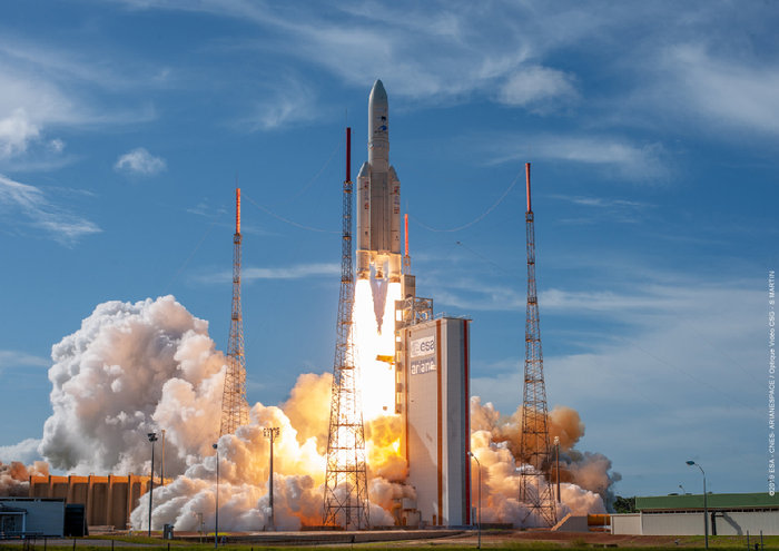 lancio ariane edrs-c