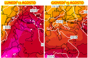 meteo ferragosto 2019