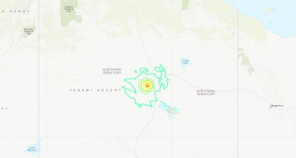 terremoto australia