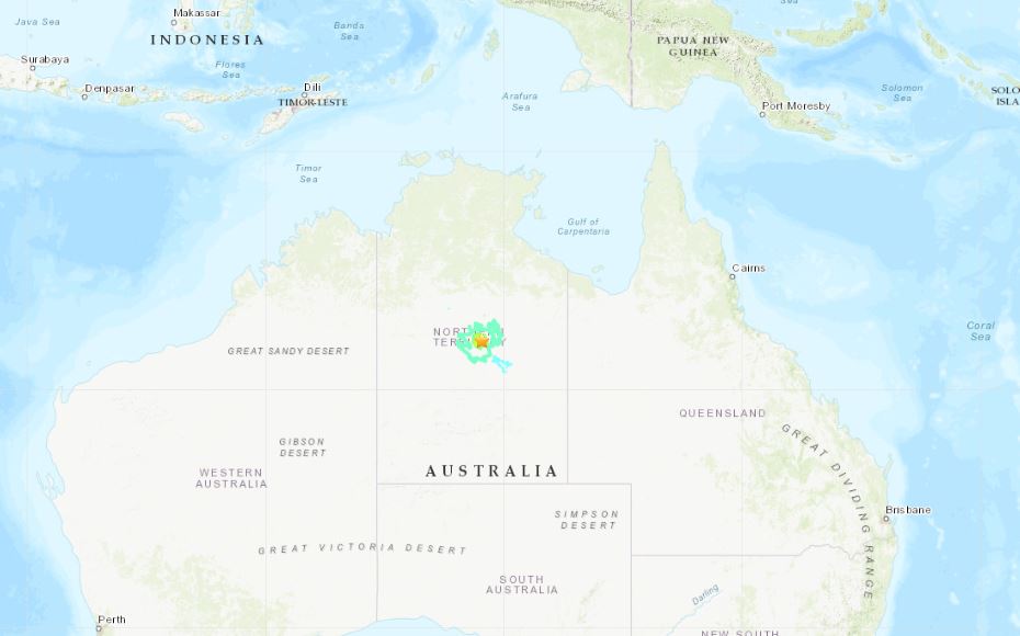 terremoto australia