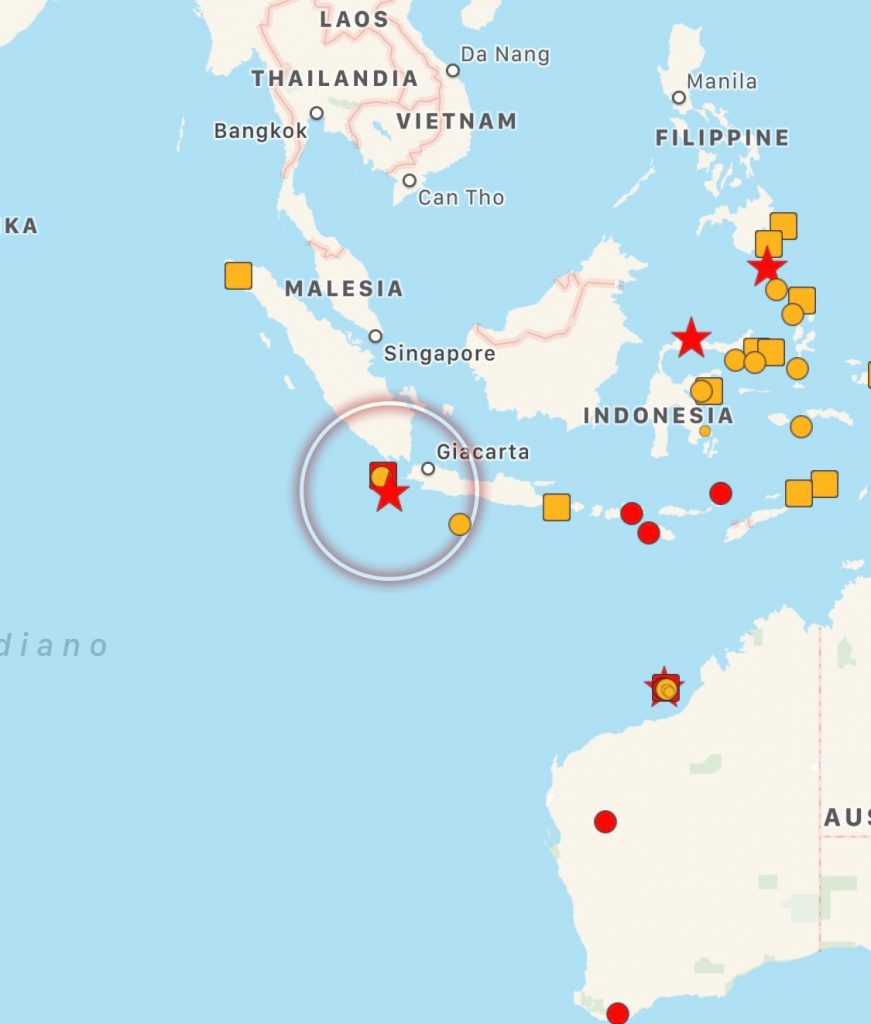 terremoto indonesia