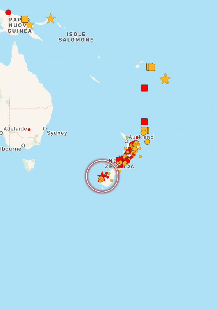 terremoto nuova zelanda