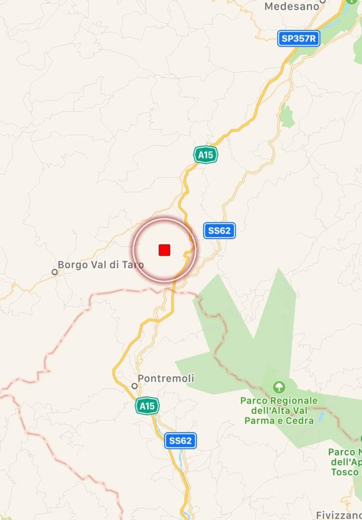 terremoto oggi parma