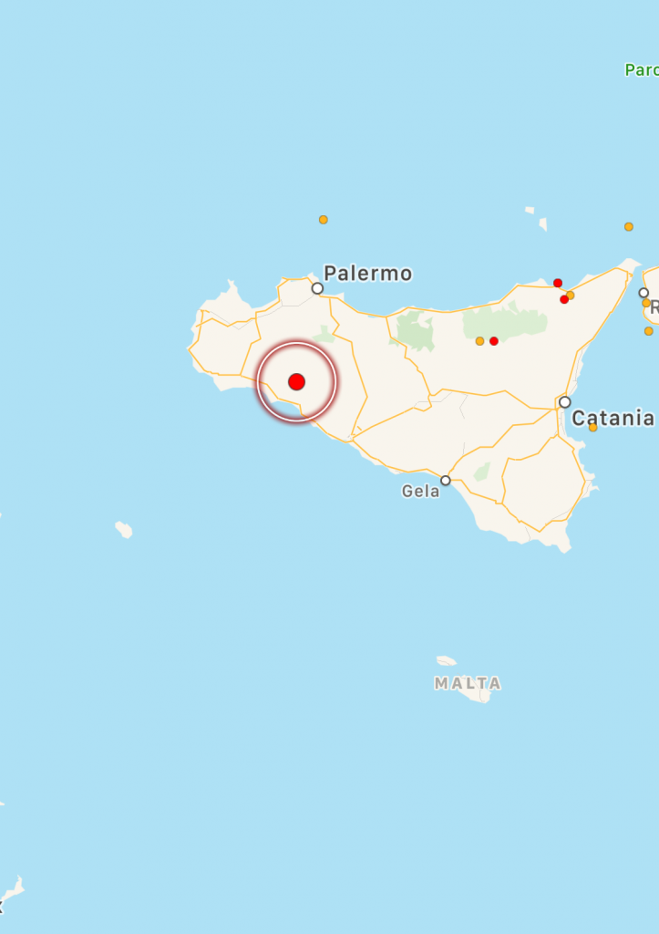 terremoto sicilia