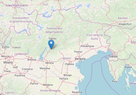 terremoto trentino veneto