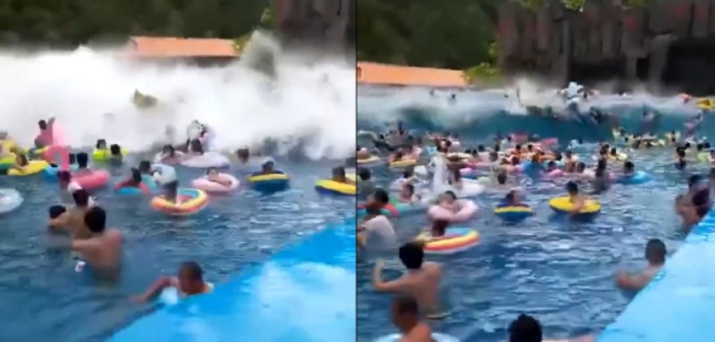 tsunami piscina