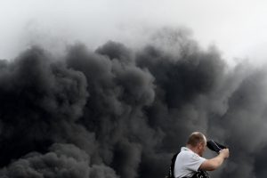 Francia, incendio stabilimento chimico Rouen