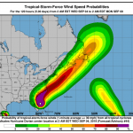 Uragano Dorian, cresce l’allerta meteo in Europa: pre-allarme nel Regno Unito [MAPPE]