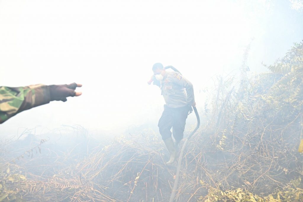 Emergenza incendi in Indonesia
