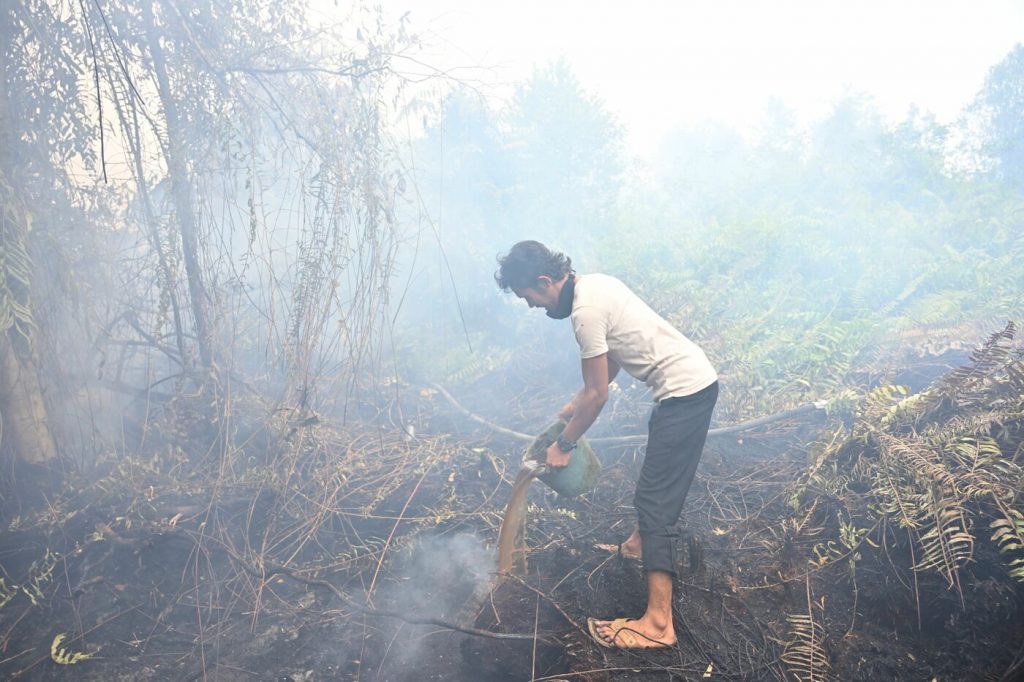 Emergenza incendi in Indonesia