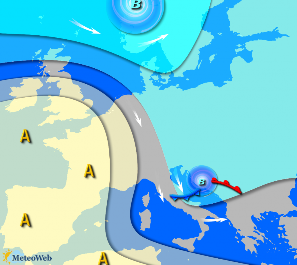 mappa europa base martedì 3