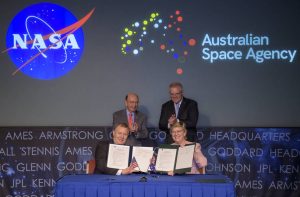 missione artemis nasa australia