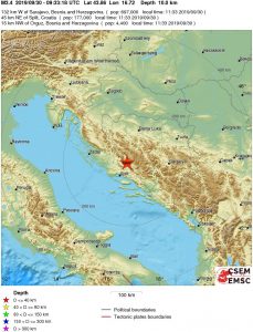terremoto bosnia