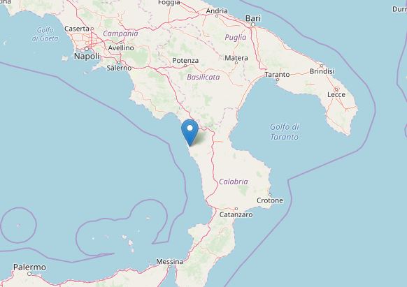 terremoto calabria cosenza