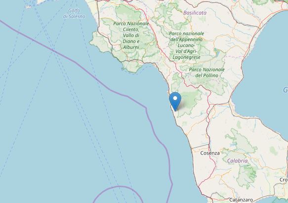 terremoto calabria cosenza