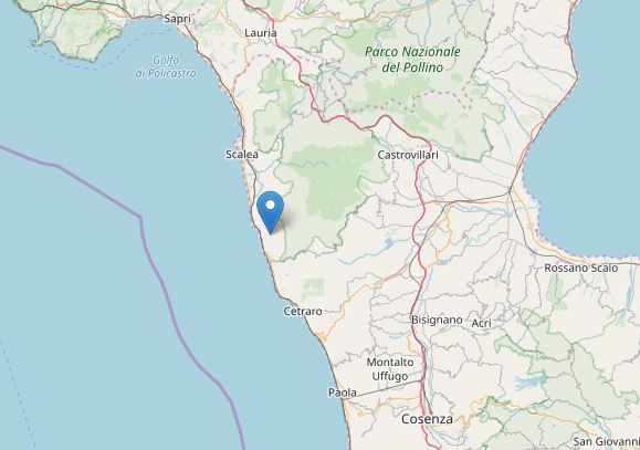 terremoto calabria cosenza