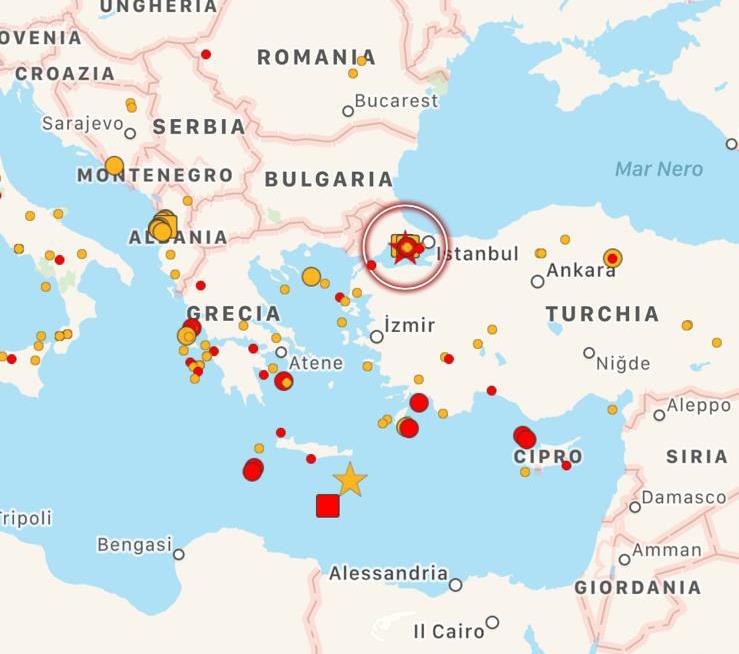 terremoto istanbul 26 settembre 2019