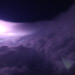L’uragano Dorian come non l’avete mai visto: le immagini dall’interno dell’occhio con uno show di fulmini [FOTO e VIDEO]