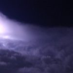 L’uragano Dorian come non l’avete mai visto: le immagini dall’interno dell’occhio con uno show di fulmini [FOTO e VIDEO]