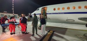 aeronautica militare trasporto urgente neonato