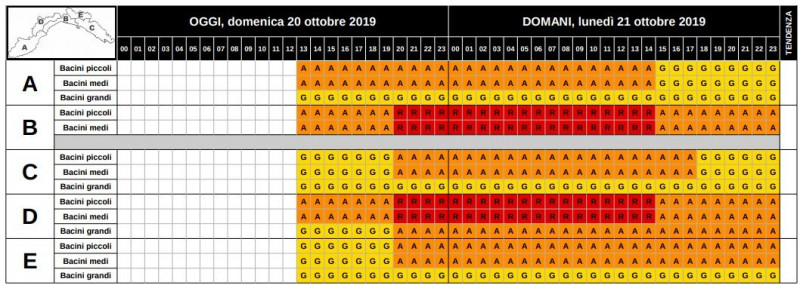 allerta meteo liguria