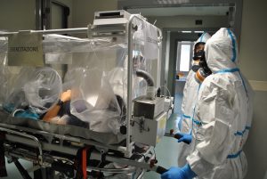 esercitazione ebola sassari