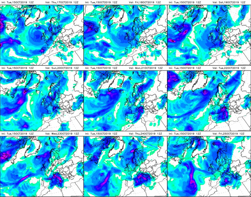 meteo ottobre 2019 pioggia