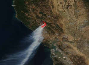 nasa incendi california