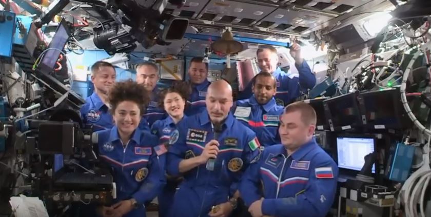 parmitano comandante stazione spaziale