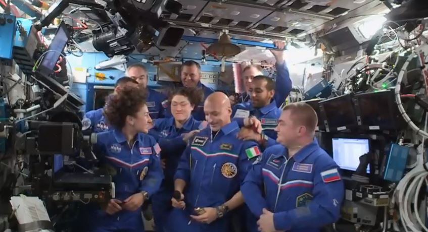 parmitano comandante stazione spaziale