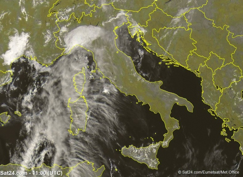 satellite italia domenica 13 ottobre 2019
