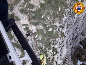 soccorso alpino siciliano salvataggio capo gallo