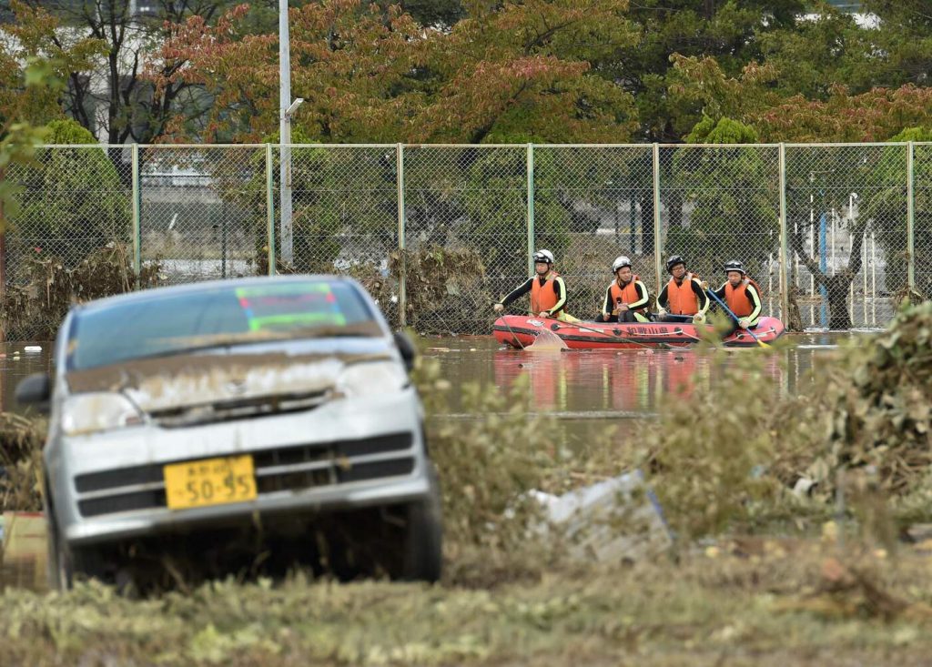 tifone hagibis giappone