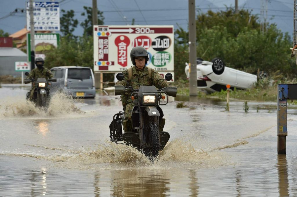 tifone hagibis giappone