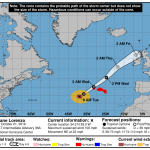 Allerta Meteo, l’Uragano Lorenzo è in Europa: stasera il primo “landfall” sulle isole Azzorre, 250 mila col fiato sospeso. Ansia anche in Irlanda [LIVE]